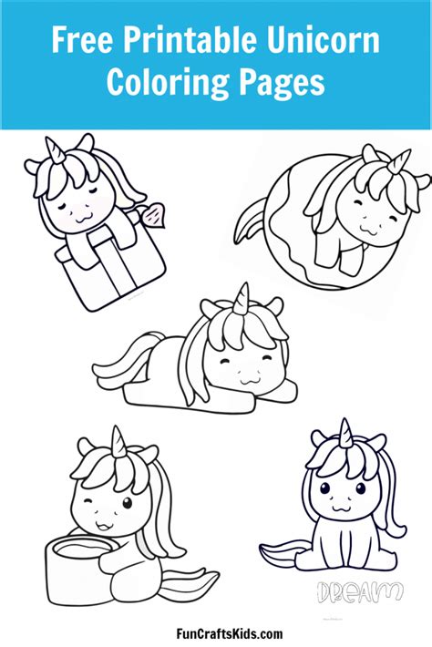 Pug coloring pages to download and print for free. Free Printable Unicorn Coloring Pages - Fun Crafts Kids