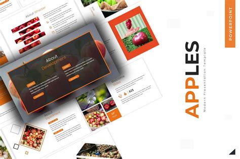 Apples Powerpoint Template By Karkunstudio On Envato Elements