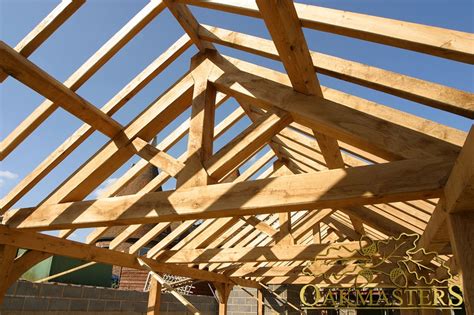 Most vaulted ceilings are framed using trusses to give the effect of raising the ceiling to a central point. King post trusses and open vaulted ceilings - Oakmasters