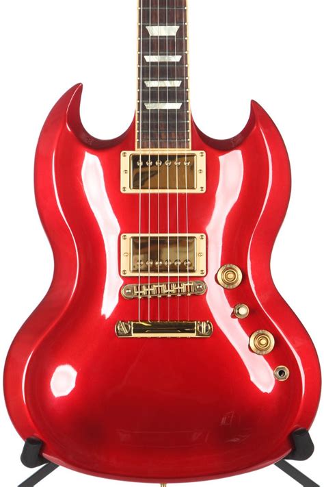 Gibson Sg Diablo Metallic Red Guitar Of The Month Guitar