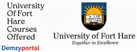 University Of Fort Hare Ufh Courses Offered Demzyportal