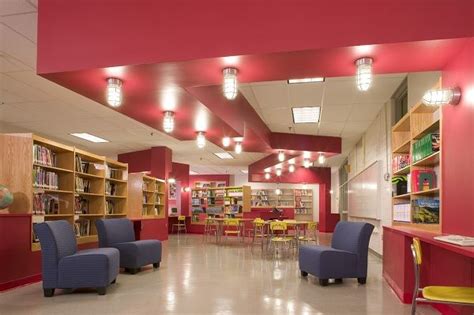 Modern Elementary School Library Design