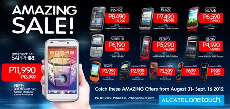 Alcatel Mobile Philippines Amazing Sale Price List On All Android
