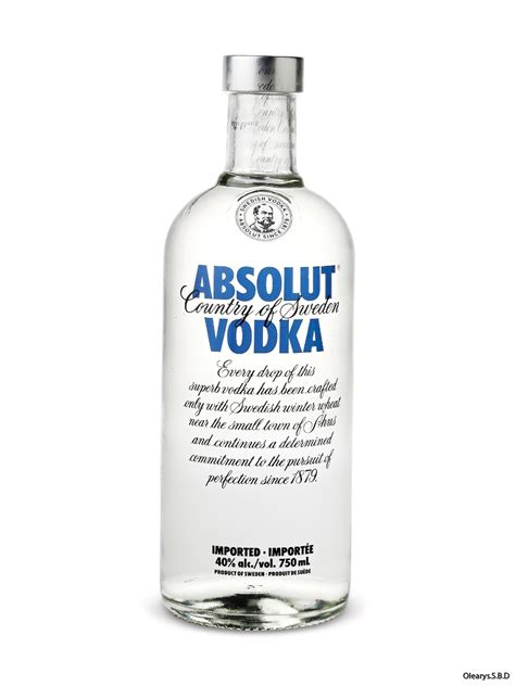 Absolut Vodka Olearyssbd