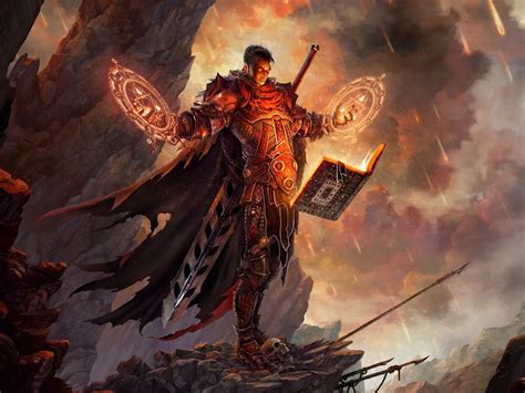 Mage Fantasy Art Books Artwork Realistic Diablo Iii Swords