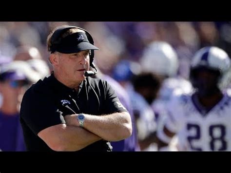 Tcu Football Player Accuses Coach Gary Patterson Of Using N Word Youtube