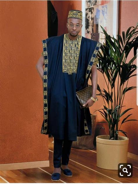 This Stunning Agbada African Mens Outfit Speaks For Its Self