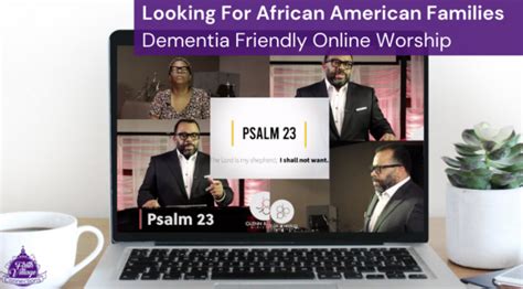 Dementia Friendly Online Worship Faith Village Research Lab
