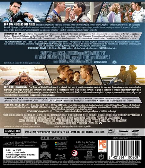 Top Gun Pack Top Gun Top Gun Maverick 4k Uhd Blu Ray Blu Ray
