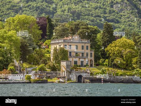 Villa Margherita An Der Waterfront Von Cadenabbia Am Comer See Gesehen