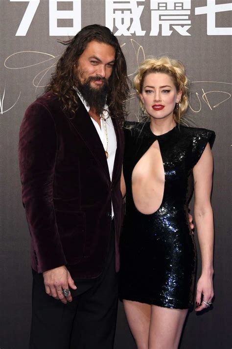 Amber Heard And Jason Momoa Attends The Aquaman Premiere Free