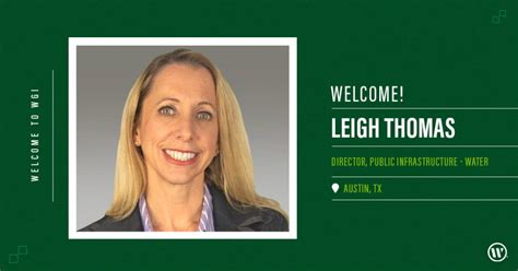 WGI Welcomes Leigh Thomas Cerda As National Director Of Public