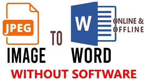 Jpeg To Word Converter How To Convert Jpeg To Word Photo To Text