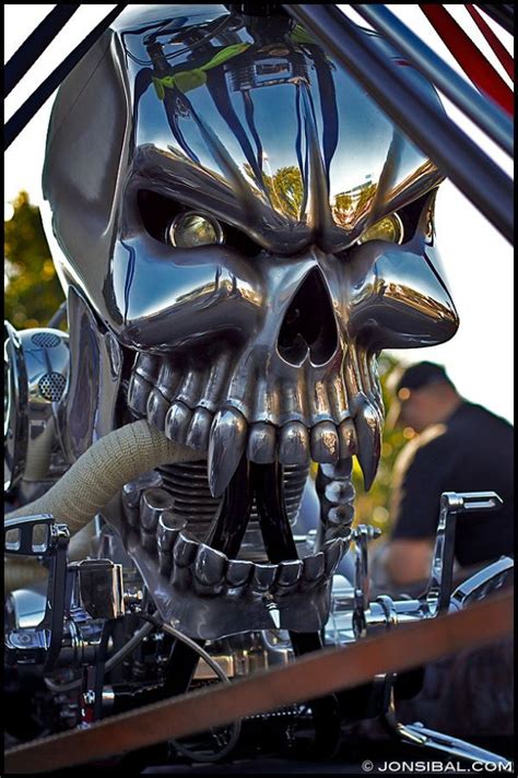 Skull Bike Harley Bikes Cool Bikes Bike