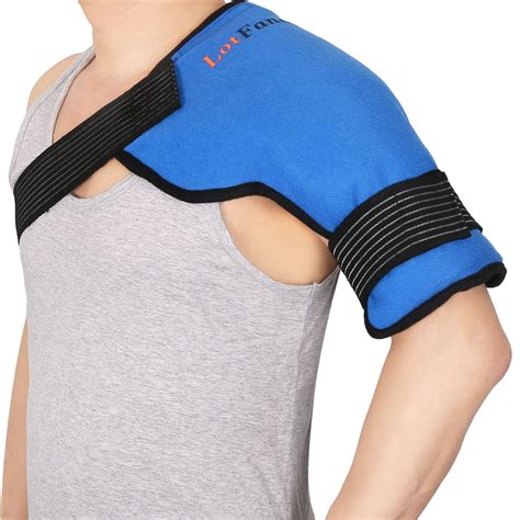 LotFancy Shoulder Gel Ice Pack Wrap Hot Cold Therapy Compress Walmart Com