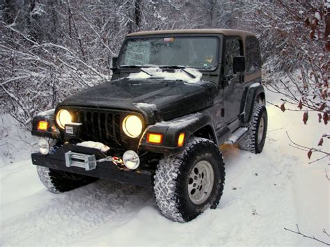 Jeep Tj In The Snow