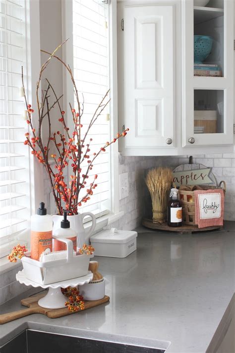 Fall Kitchen Decor Clean And Scentsible