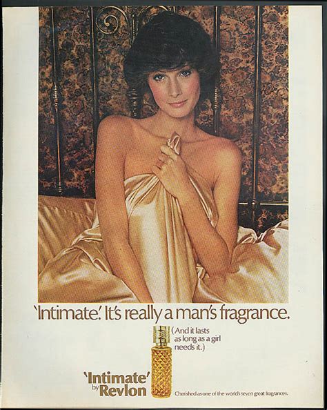 Intimate It S Really A Man S Fragrance Revlon Ad 1973 Nude Under Silk