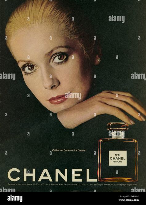1970s Usa Chanel Magazine Advert Stock Photo Alamy