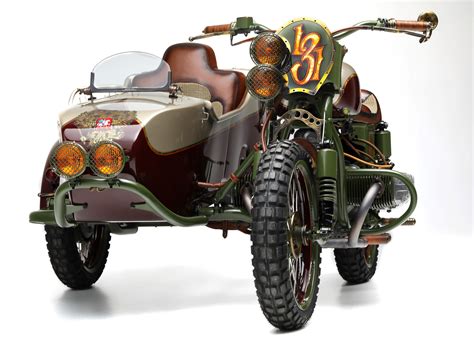 Custom 2wd Ural Sidecar Motorcycle By Le Mani Moto From Russia With