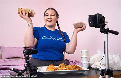 Woman 22 Gorges On 5500 Calories A Meal In Hopes Of Achieving
