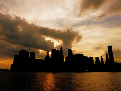 The New York City Skyline At Sunset Photograph By Vivienne Gucwa Fine