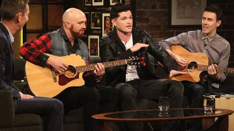 The Script Live Acoustic Performance Hall Of Fame The Late Late