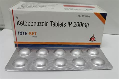 Ketoconazole Tablets Ip 200mg Inte Ket Integrated Laboratories Pvt