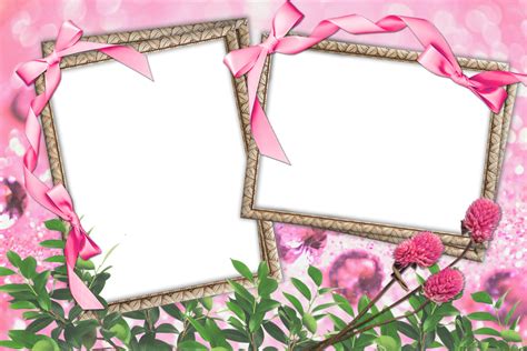 Photo Frame PNG For Couples Image Editing - Luckystudio4u