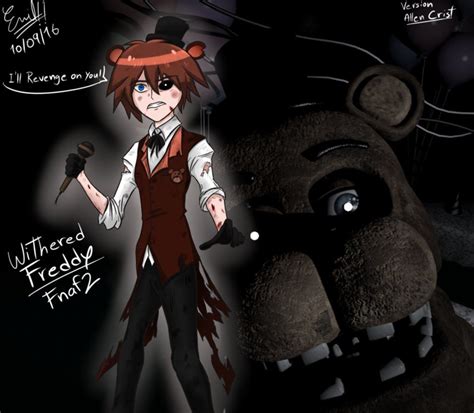 Fnaf Withered Freddy Fan Art By Emil Inze Deviantart Com On Deviantart Chuck E Cheese Fandom