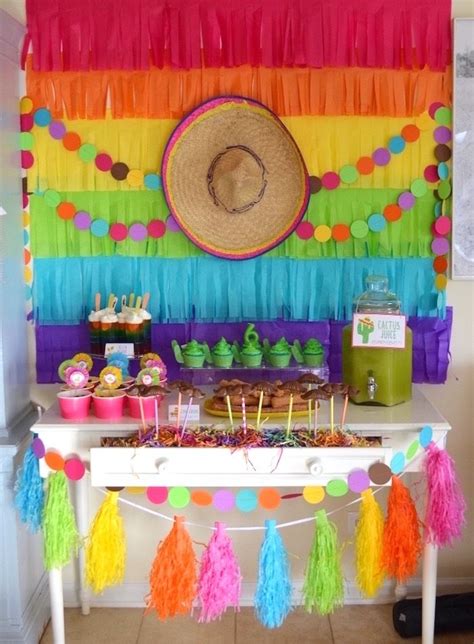Colorful Fiesta Birthday Party Kara S Party Ideas Artofit
