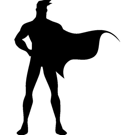 Superhero Silhouette Images At Getdrawings Free Download