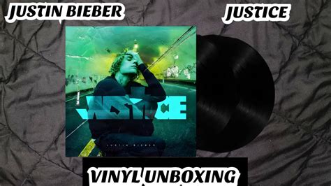 justin bieber justice vinyl unboxing youtube