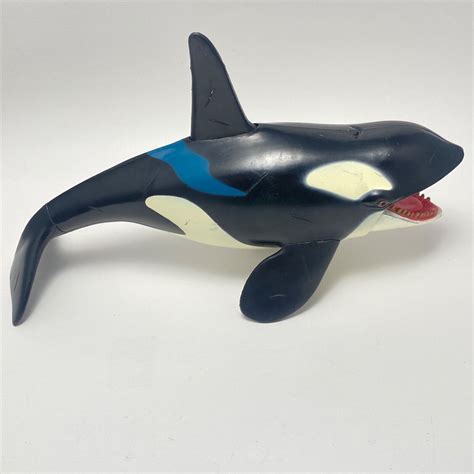 Lot Of 6 Orca Killer Whale Hammerhead Shark Figures Chap Mei Toys R Us