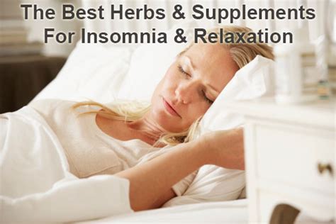 Natural Supplements For Insomnia And Relaxation Hfl™ By Dr Sam Robbins