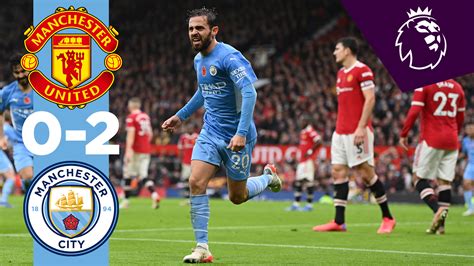 Highlights Manchester United 0 2 City