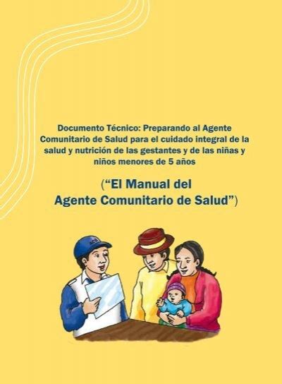 El Manual Del Agente Comunitario De Salud” Bvs Minsa