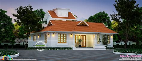Beautiful 3 Bhk Traditional Kerala Home Design Kerala