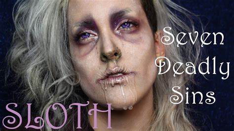 Sloth 7 Deadly Sins Makeup Collaboration Tutorial Youtube