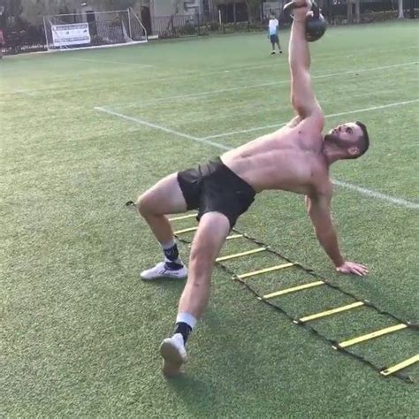 Dig This Combo Of Bodyweight Flow And Kettlebells From My Boy