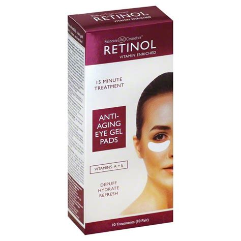 Skincare L De L Cosmetics Retinol Anti Aging Eye Gel Pads 10 Pair