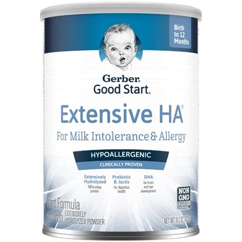 Gerber Extensive Ha™ Infant Formula With Iron 141 Oz Vitacost