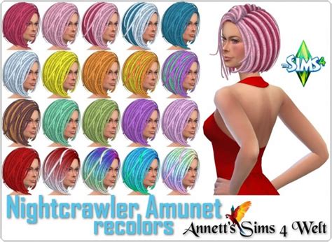 Annett S Sims 4 Welts Hairstyles Sims 4 Hairs