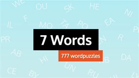 7 Words 🕹️ Play 7 Words Online On Gamepix