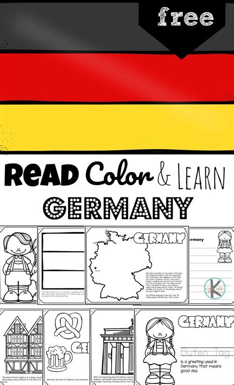 Free Germany Coloring Pages To Read Color And Learn