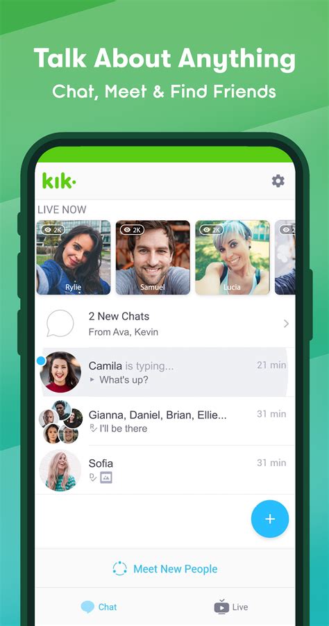 kik — messaging and chat app apk download for android androidfreeware