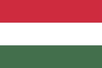 Afmeting 140 x 90 cm. Vlag Hongarije | Hongarije Vakantieland