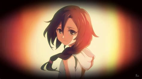 Fondos De Pantalla Ilustración Anime Chicas Anime Morena Rojo
