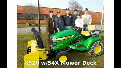 John Deere X500 Select Series Youtube