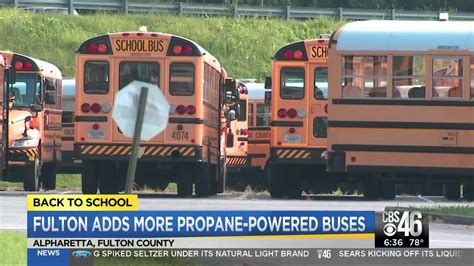 Fulton County Now Has Nations Largest Fleet Of Propane Powered School